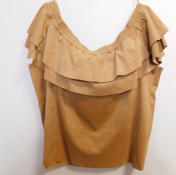 SOHO  Elastic, off Shoulder Blouse size XL. - Picture 3 of 8